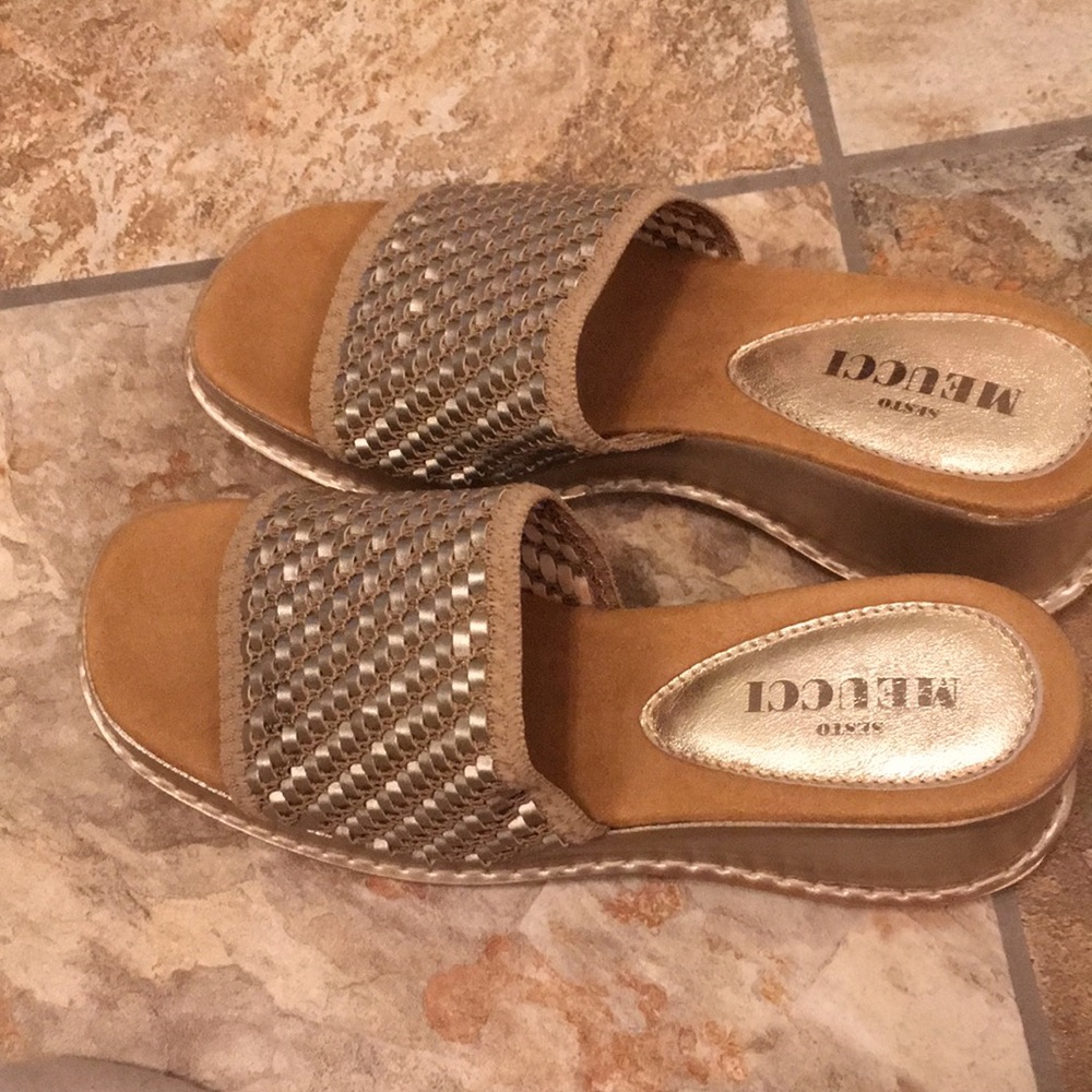 Sesto Meucci of Florence open toe shoes